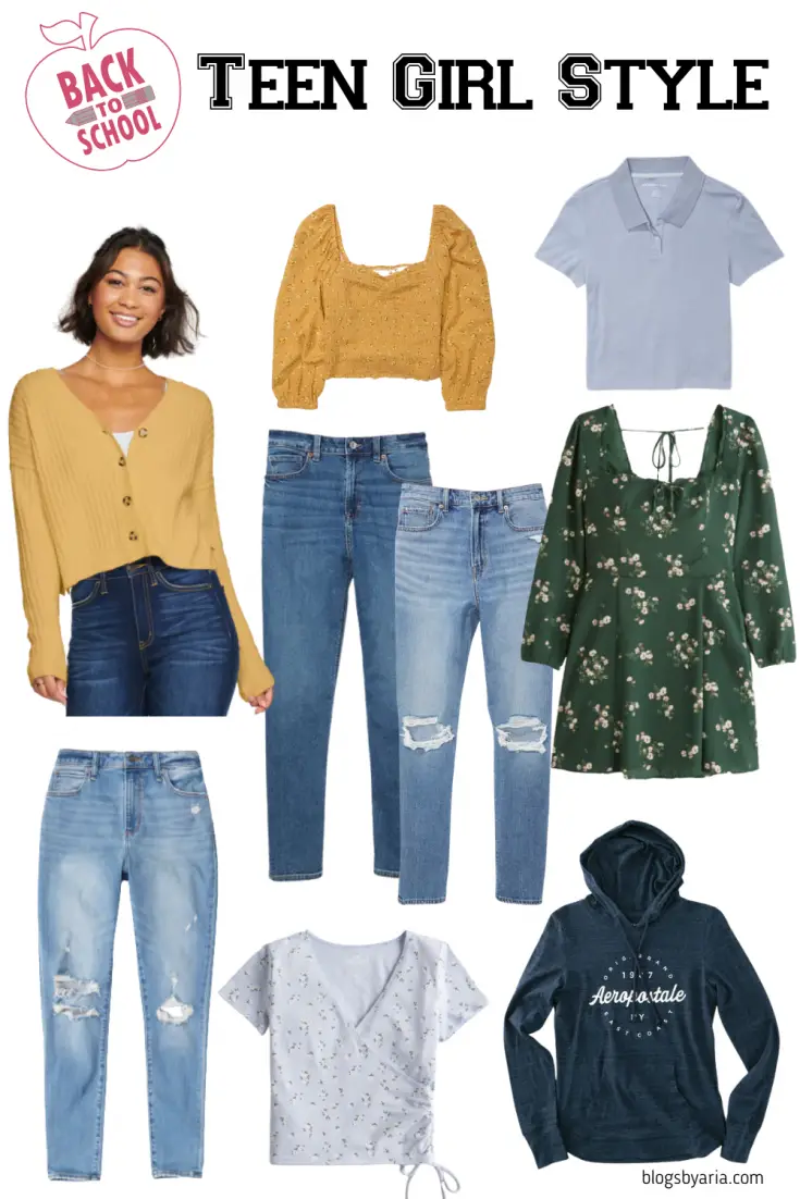 teen girl style ideas and outfits for back to school