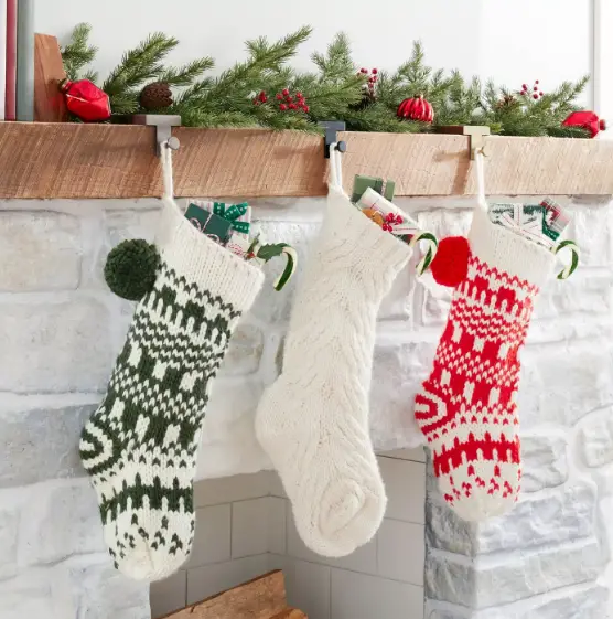Hearth & Hand with Magnolia Christmas stockings