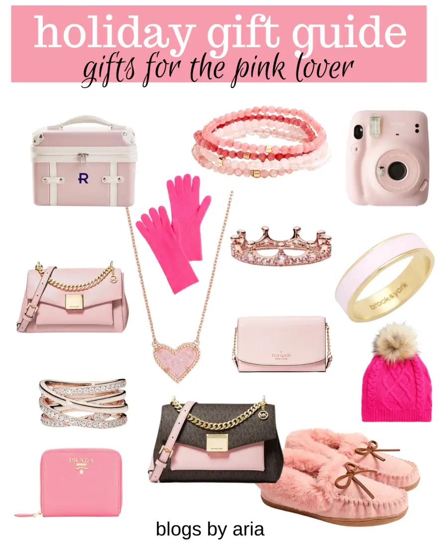 holiday gifts for the pink lover