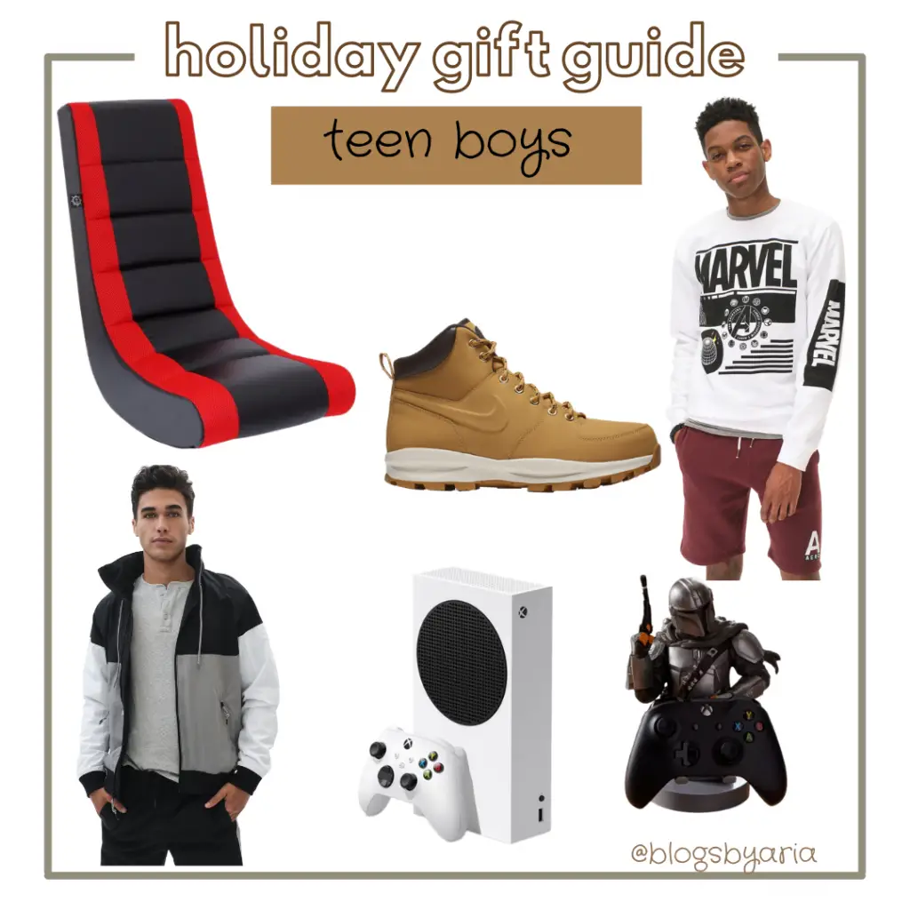 holiday gift guide for teen boys