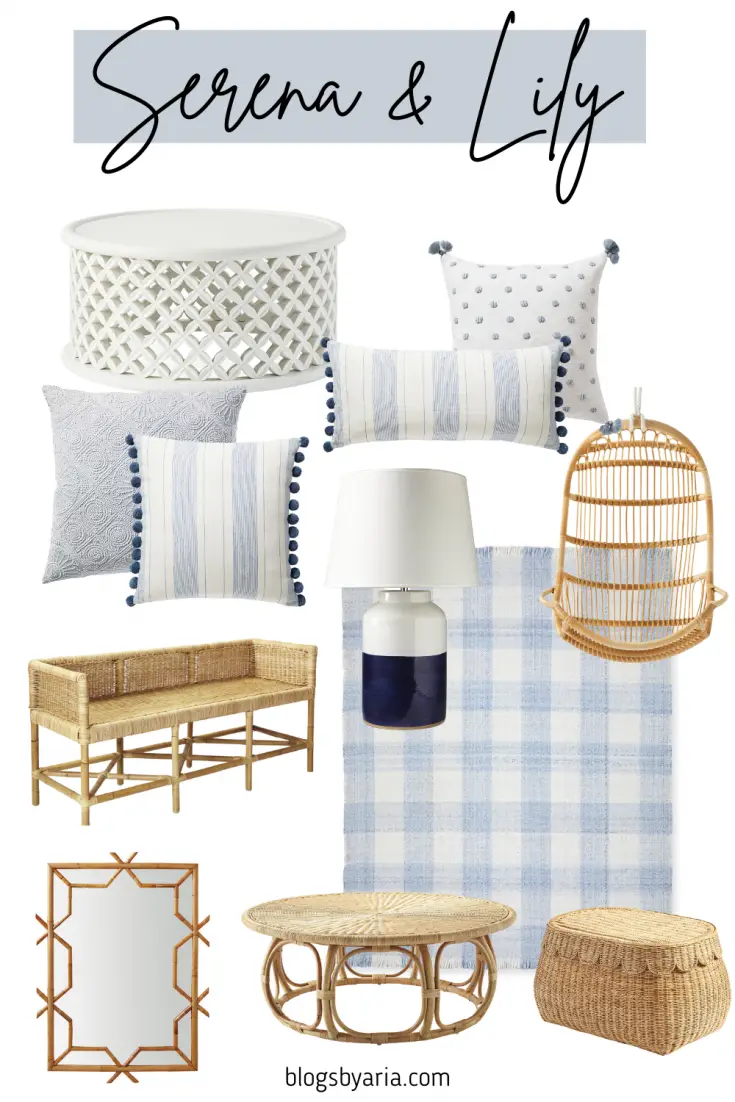 Serena & Lily home decor finds