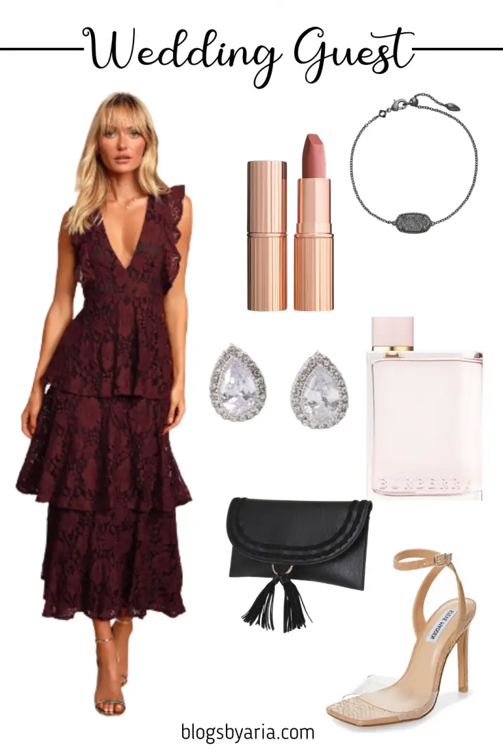 wedding guest dress outfit ideas