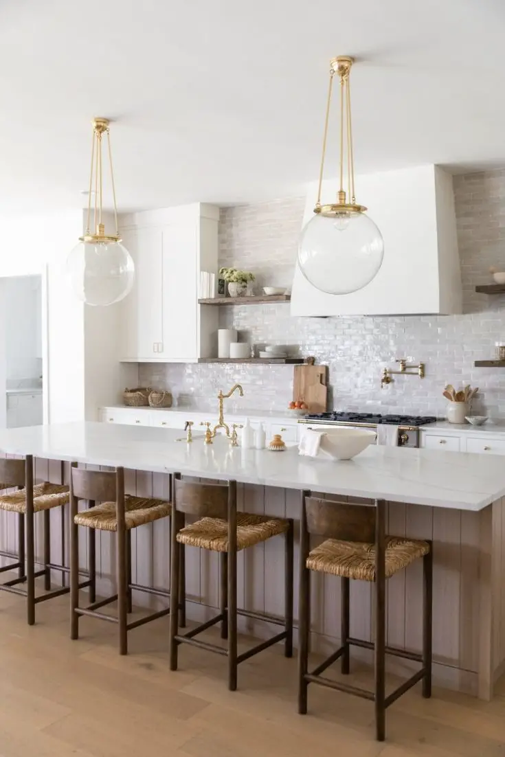 modern white kitchen