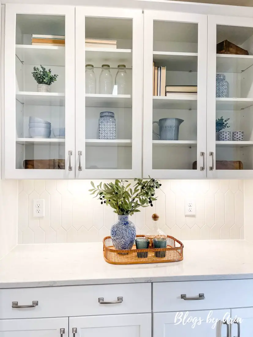 butler's pantry in the Marshall model by Mattamy Homes