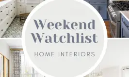 Weekend Watchlist + Memorial Day Weekend Sales