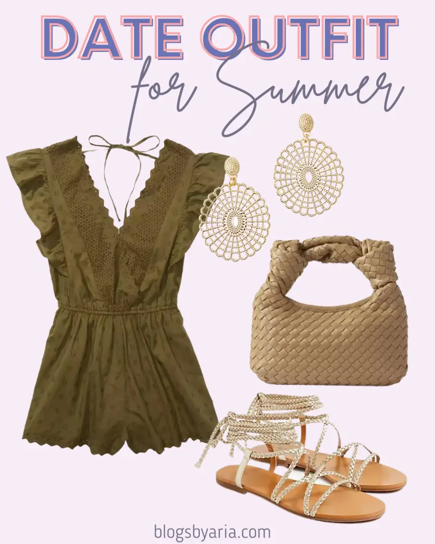 easy date night outfit for summer