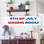 4TH OF JULY DINING ROOM