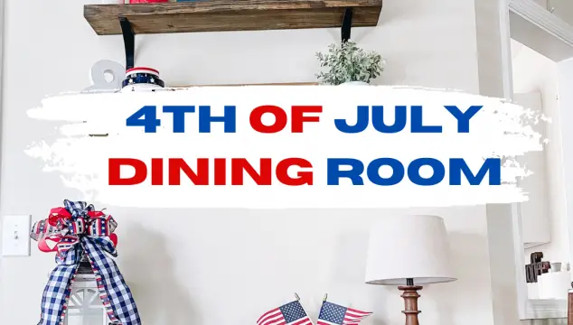 4th of July Dining Room
