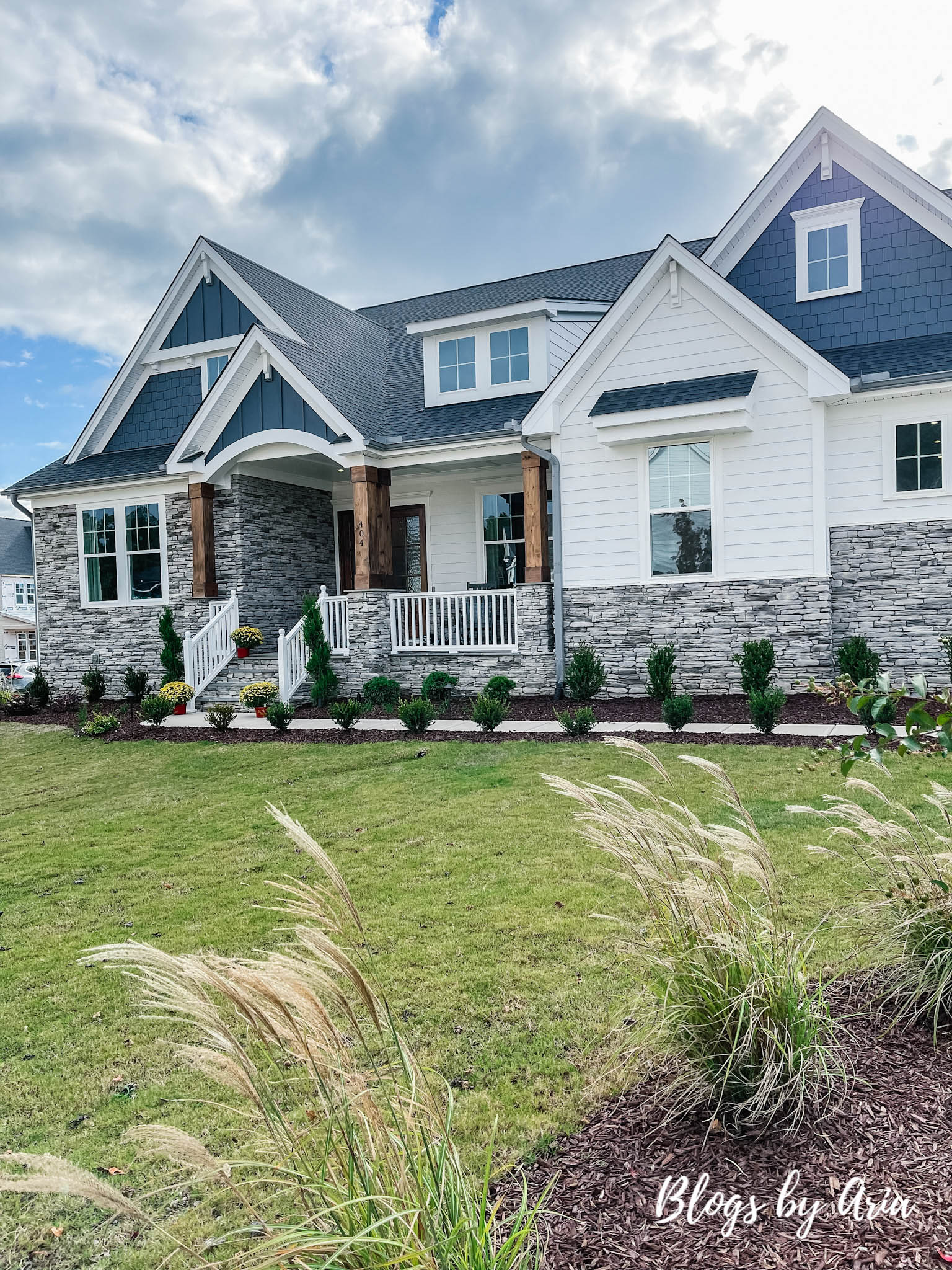 charming craftsman exterior parade of homes tour