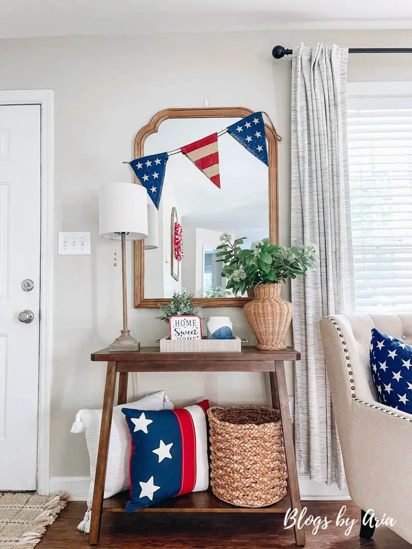 fourth of july entryway