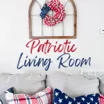 patriotic living room