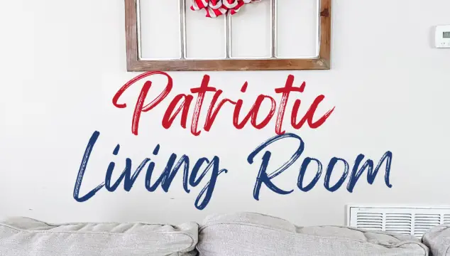 Patriotic Living Room