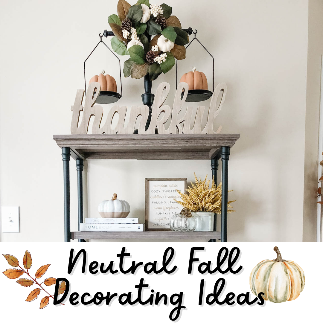 Neutral Fall Decorating Ideas Blogs by Aria