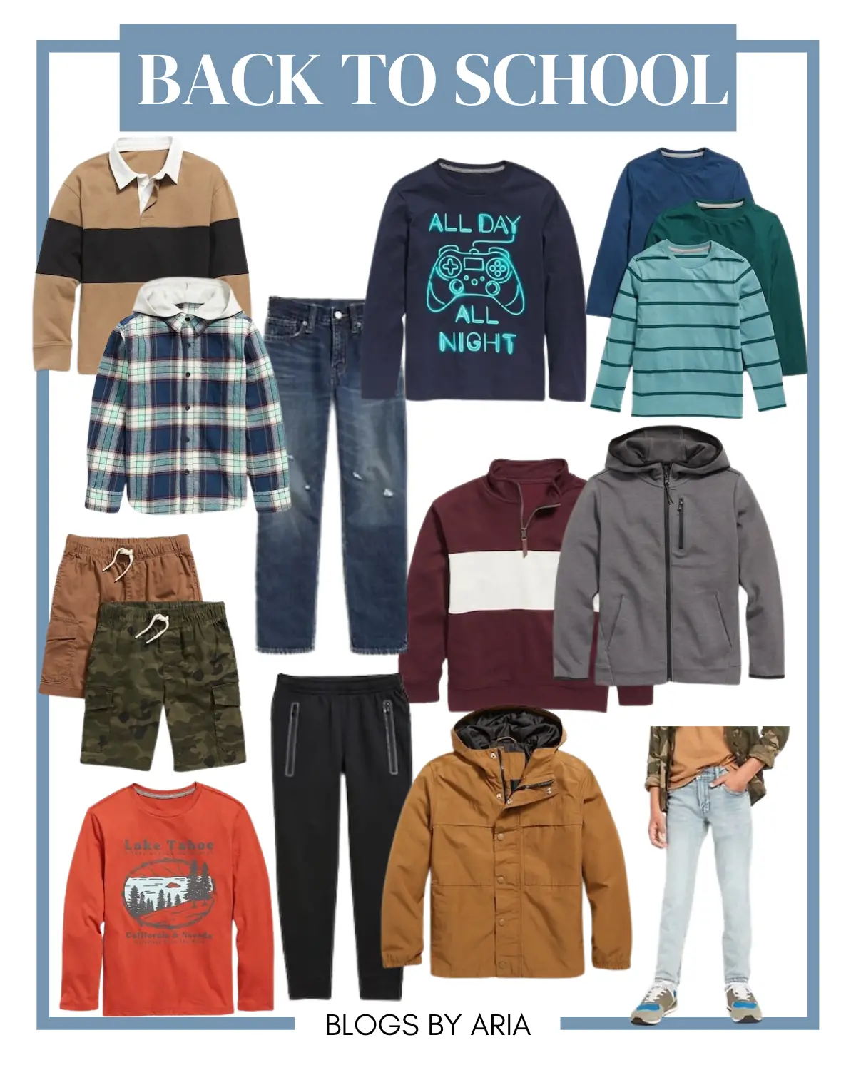 ultimate back to school shopping guide back to school outfits for boys from old navy