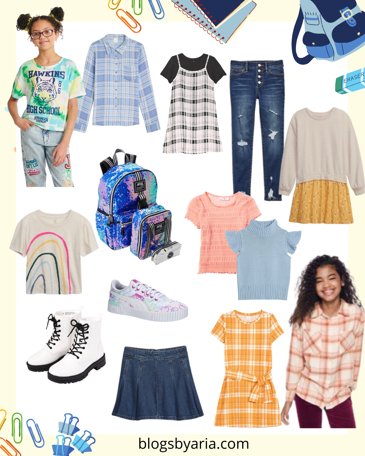 ultimate back to school shopping guide girls fall outfits for back to school