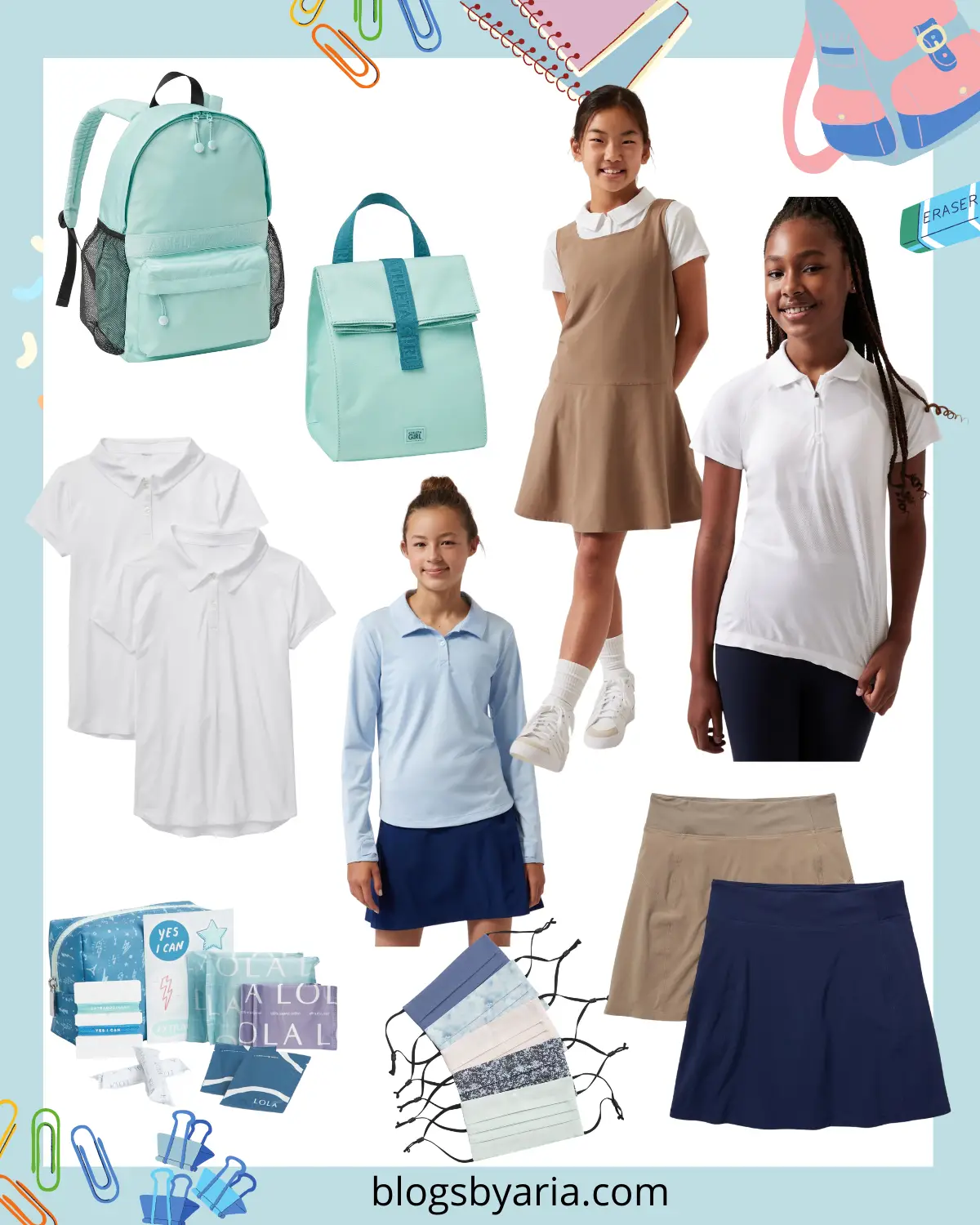 ultimate back to school shopping guide back to school uniforms for girls