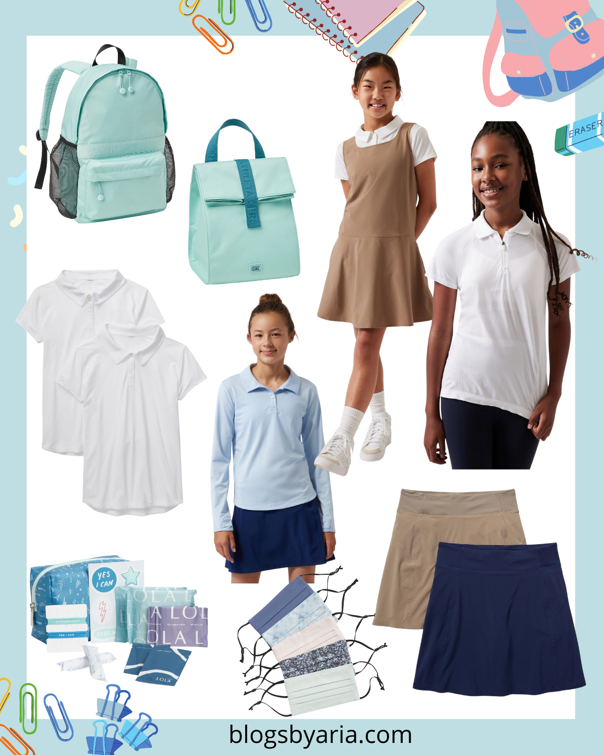 ultimate back to school shopping guide back to school uniforms for girls