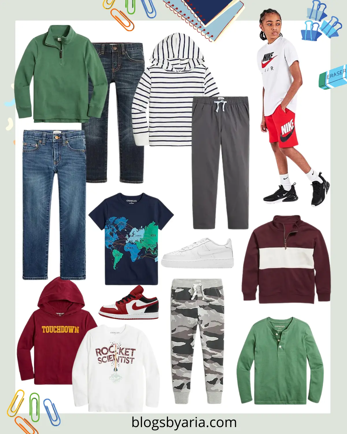 ultimate back to school shopping guide back to school outfits for boys 