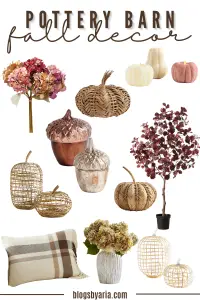 Pottery Barn Fall Decor