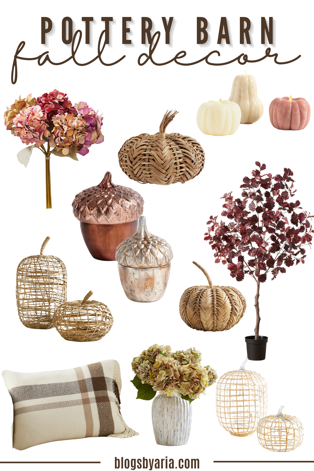 pottery barn fall decor cozy fall decorating ideas