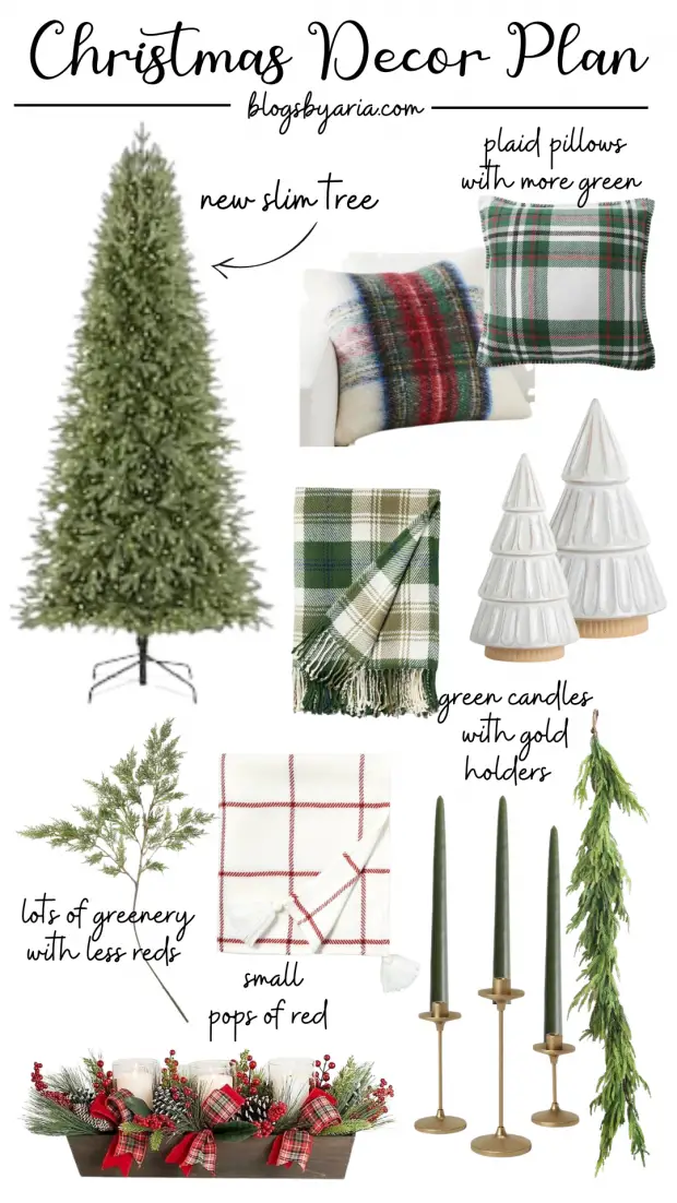 Blogs by Aria Christmas Decor Plan how I plan to decorate my home this holiday season