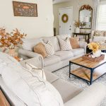 fall living room tour