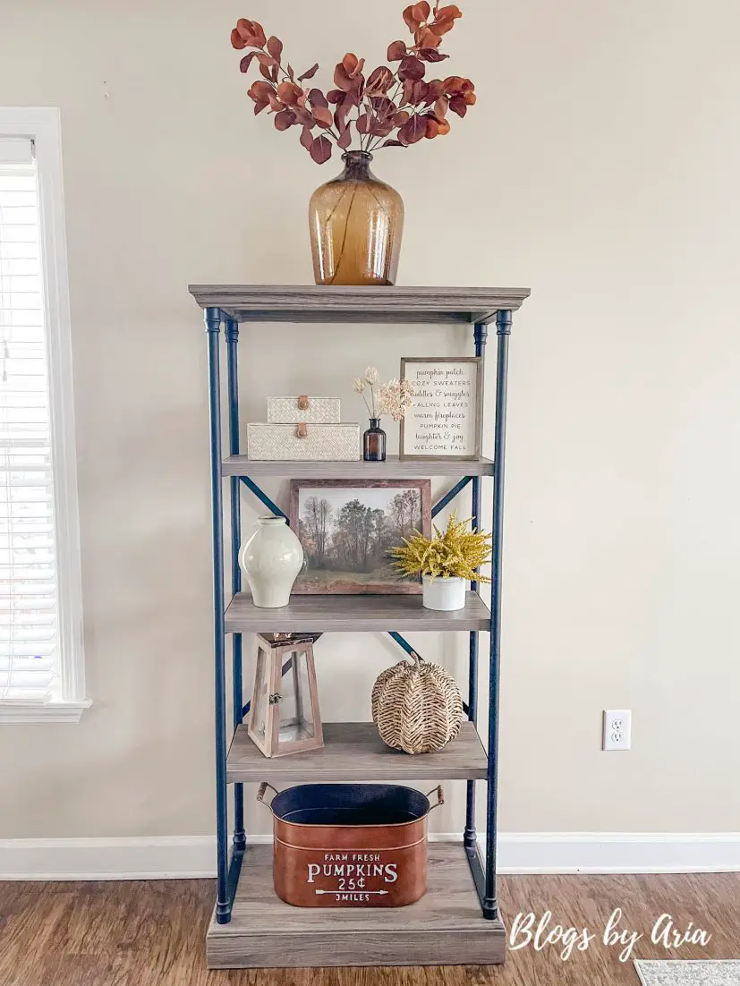fall living room tour