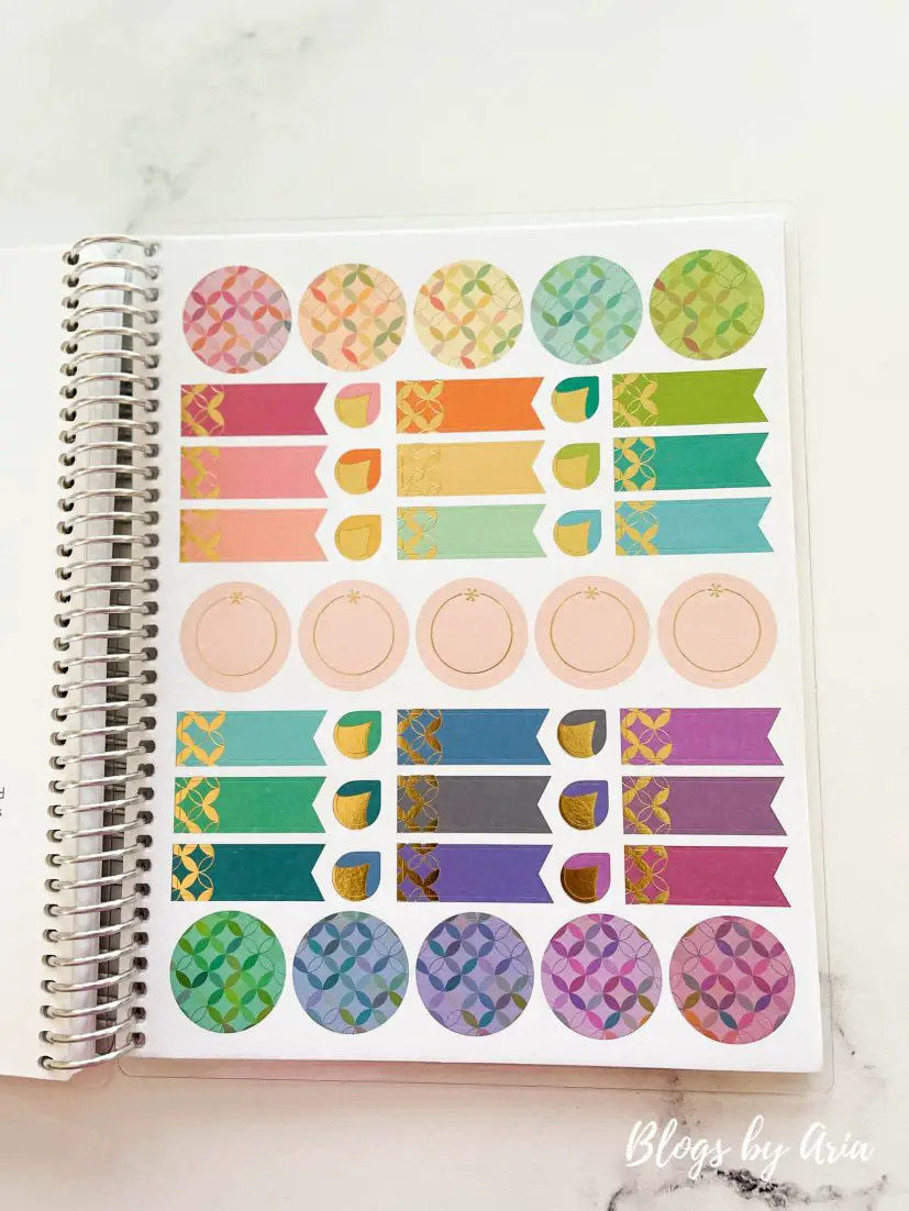 More DIY Erin Condren Life Planner Stickers + Template - Three Little Ferns  - Family Lifestyle Blog