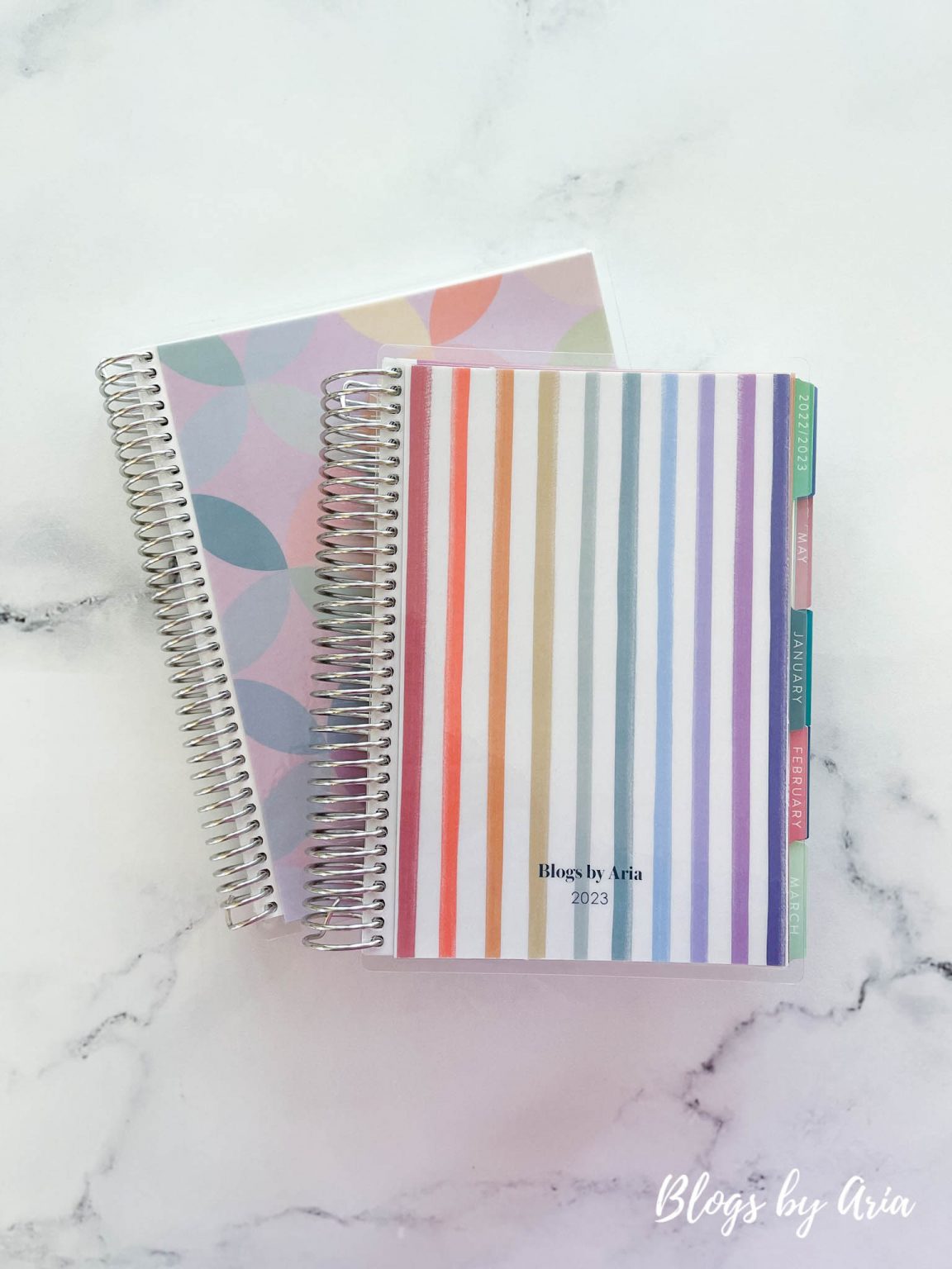 Erin Condren A5 Planner and Companion Planner Review Blogs by Aria