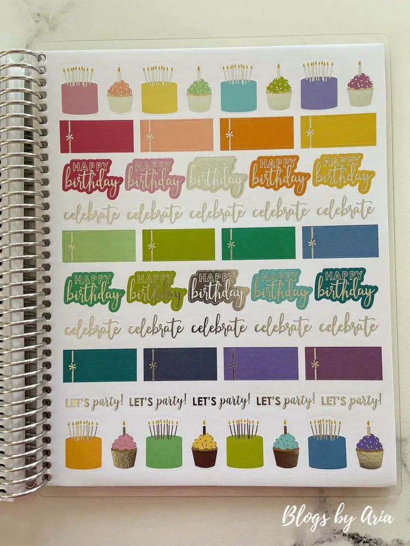 Using Erin Condren Stickers in a Happy Planner – Creating & Co