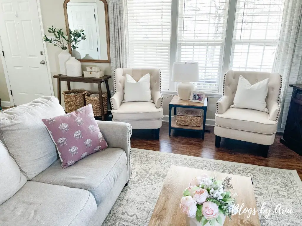 living room refresh how to decorate after the holidays