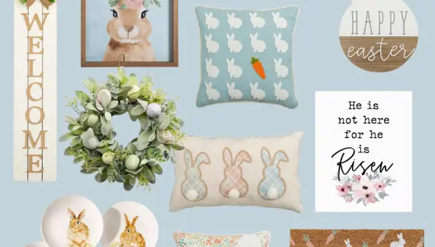 Spring Home Decor Finds for Easter