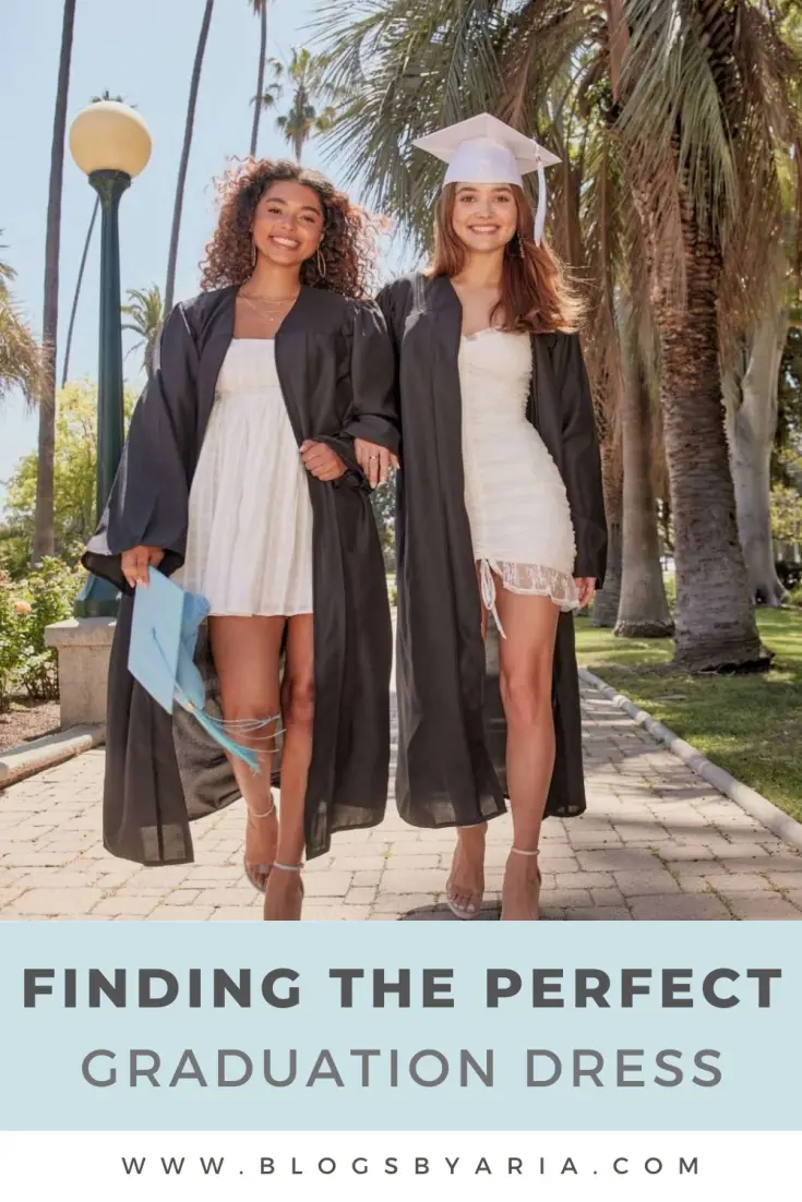 finding the perfect graduation dress Graduation attire Graduation outfit Graduation gown White graduation dress