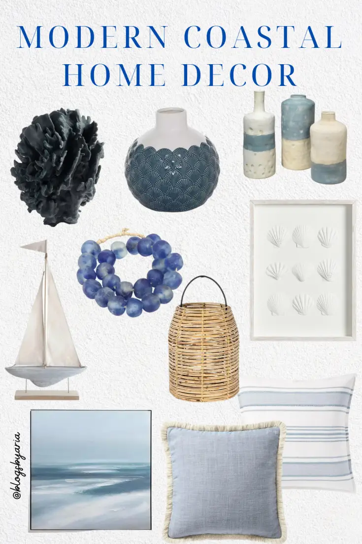 coastal modern home decor finds