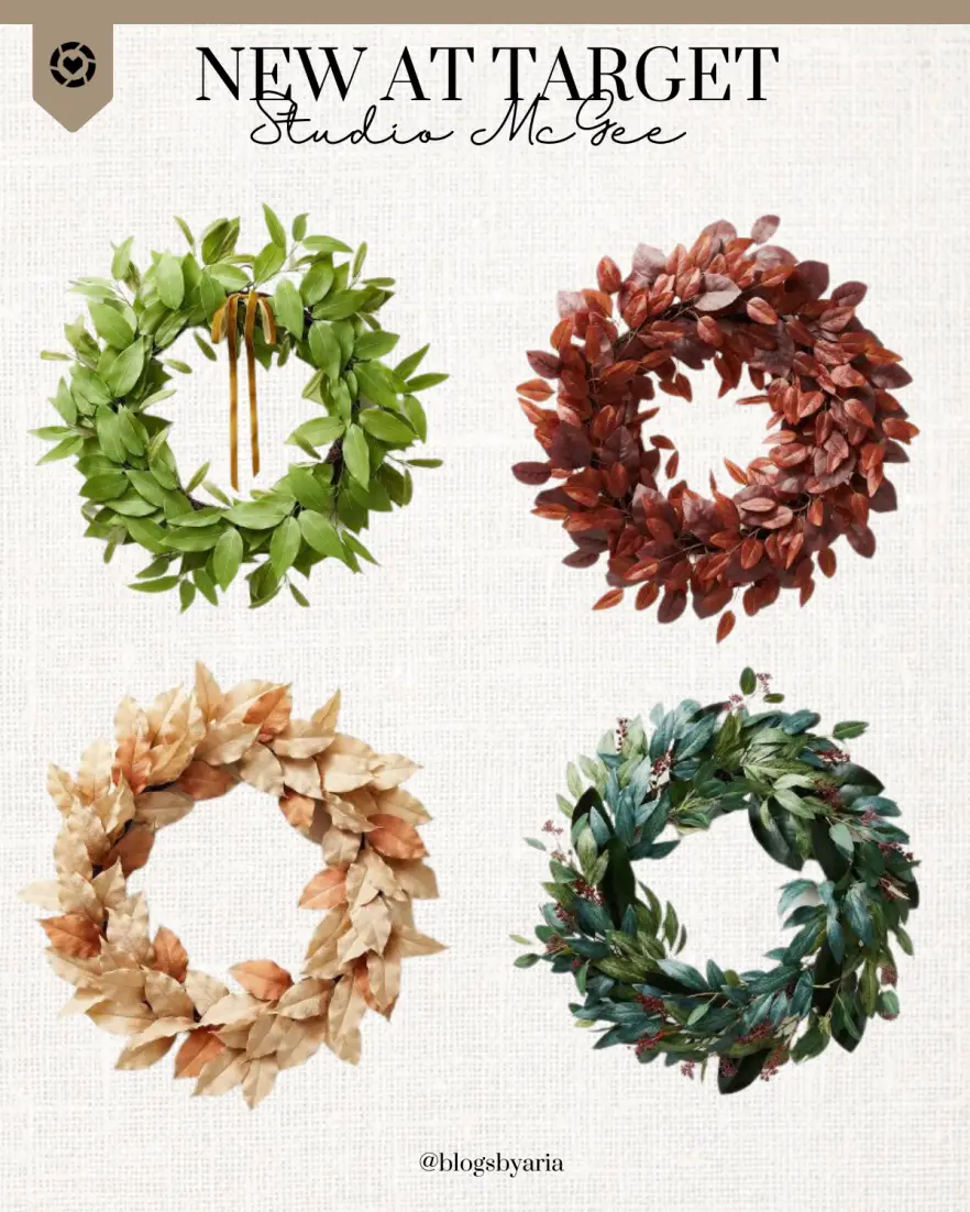 Studio McGee Fall Wreaths