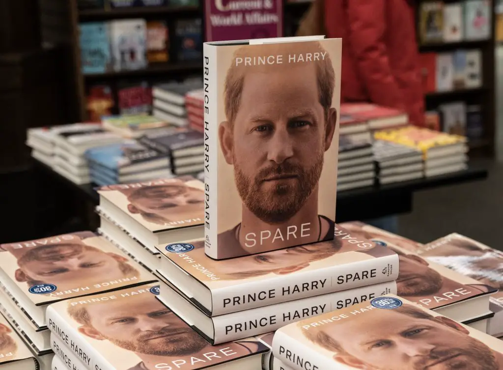 Spare by Prince Harry - what I've been reading lately