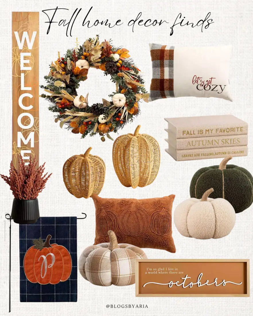 Fall home decor finds you'll fall in love with