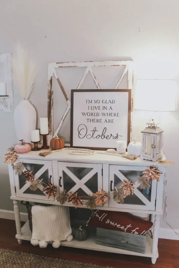 Ways to Welcome Fall: Stunning Entryway Table Decor Ideas