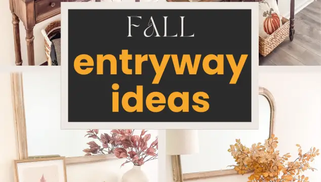 Cozy Fall Entryway Decorating Ideas