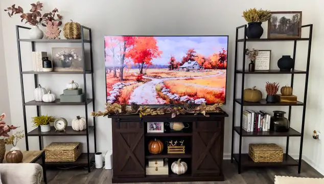 Cozy Fall Decor in the Living Room
