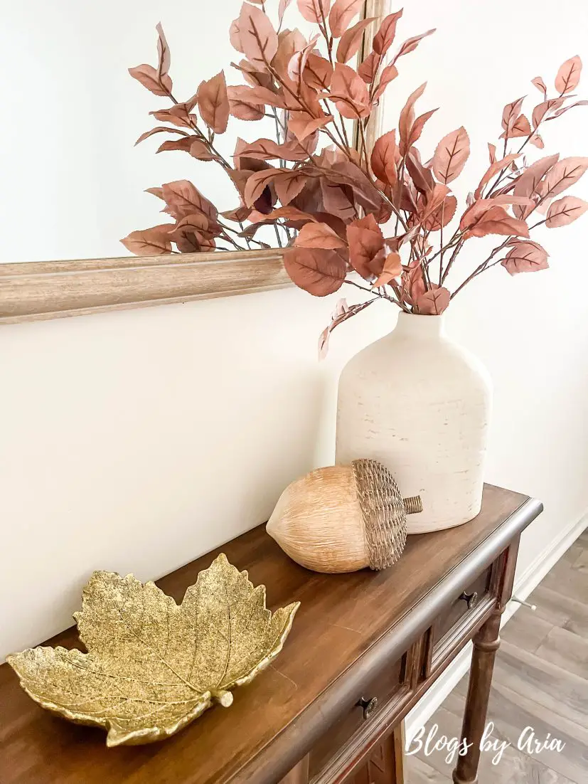 how to decorate your entryway for fall, fall decorating ideas, fall entryway decor