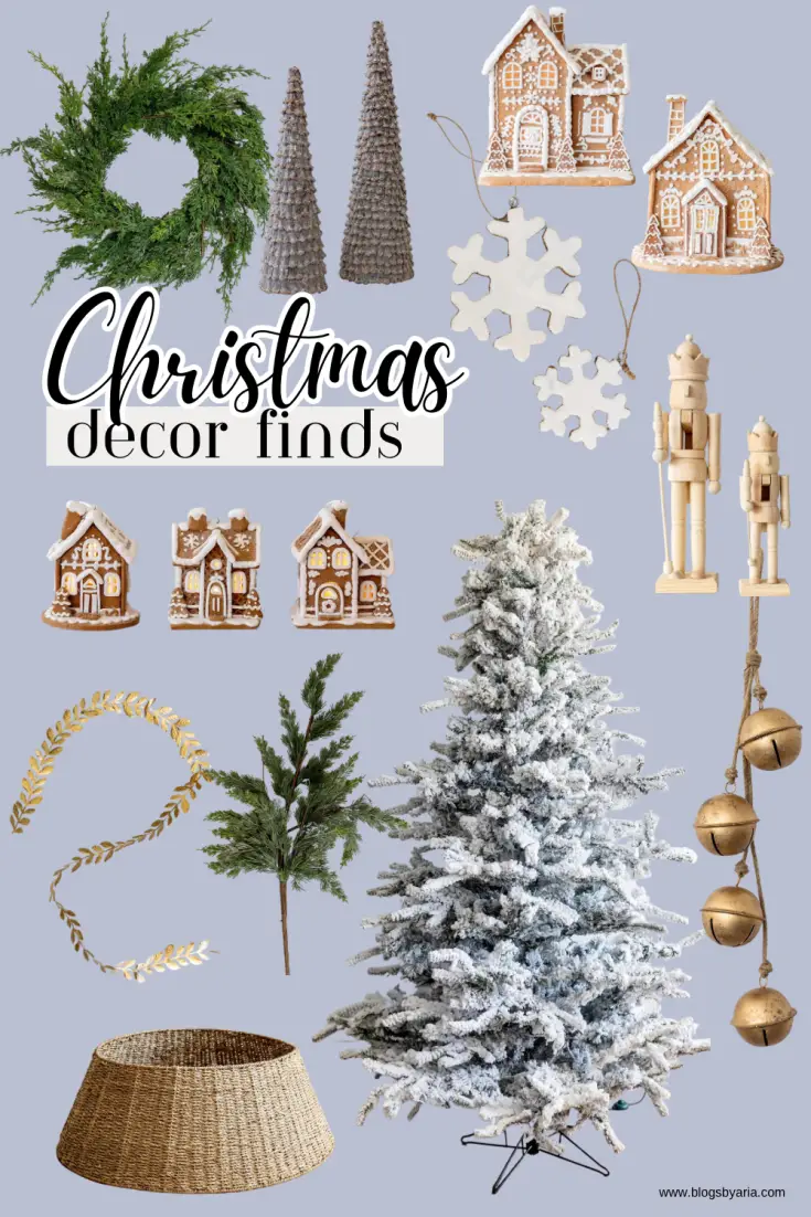 Christmas decor finds, Christmas decorating inspiration