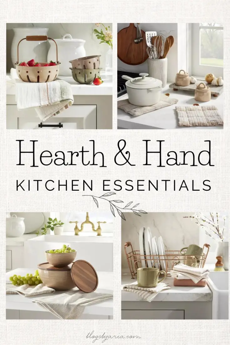 Hearth and Hand kitchen decorating essentials