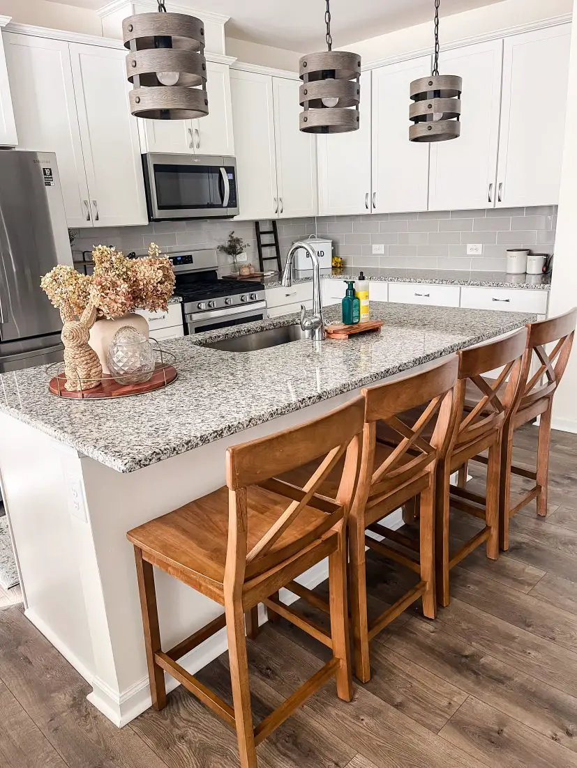 our new kitchen counter stools from Home Depot